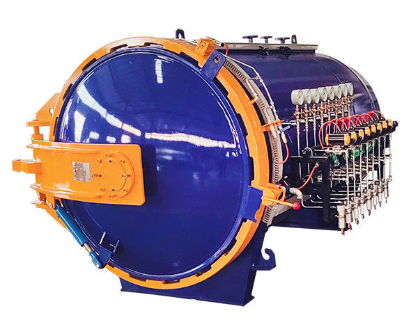 液压开门热压罐